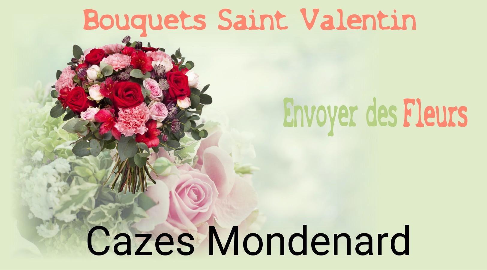 Roses de Saint-Valentin livrées à Cazes-Mondenard